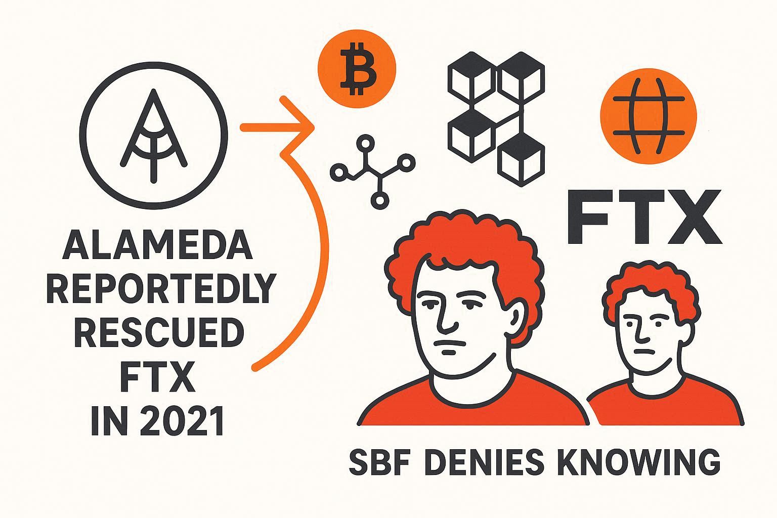 Alameda Reportedly Rescued FTX in 2021, SBF Denies Knowing